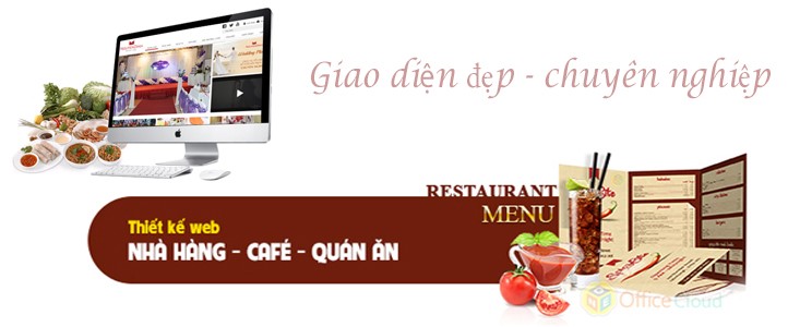 thiet ke web nha hang khach san