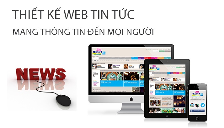 thiet ke web tin tuc