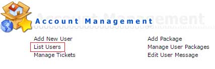 Xem và cập nhật thống kê dung lượng ổ cứng trên DirectAdmin