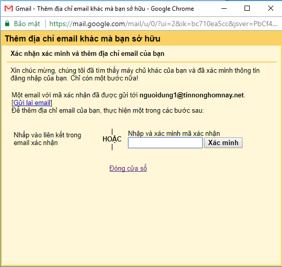 Hướng dẫn cài đặt kết nối email tên miền vào tài khoản Gmail